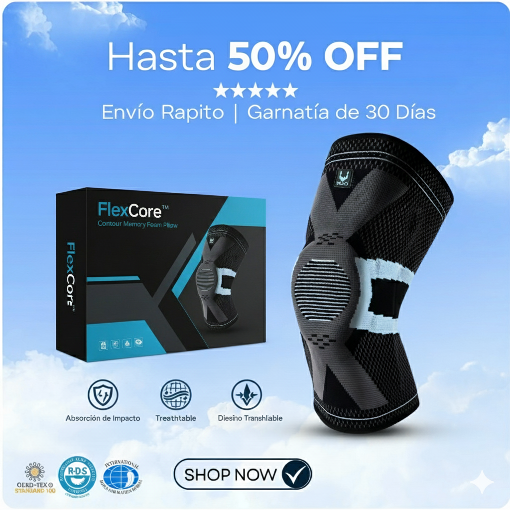 FlexCore™ Rodillera Deportiva [Absorción de Impacto]