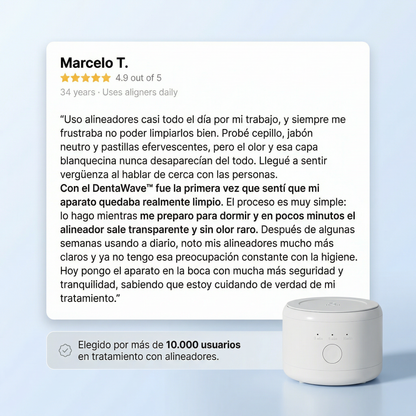 DentaWave™ Higienizador Dental Ultrasónico